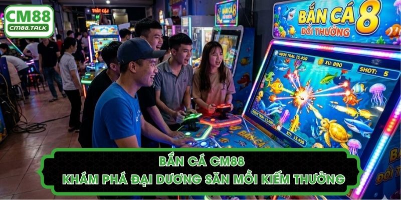 Bắn Cá CM88 - Khám Phá Đại Dương Săn Mồi Kiếm Thưởng