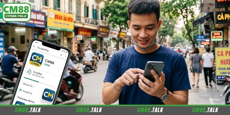 Các bước tải app CM88 tiện lợi chỉ trong vài phút