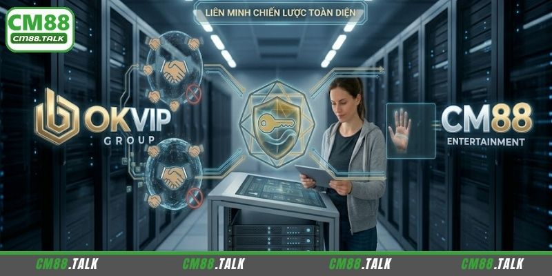 CM88 hợp tác chiến lược toàn diện cùng OKVIP