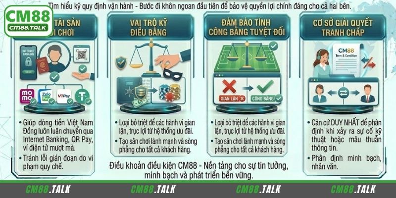 Vai trò quan trọng của điều khoản điều kiện CM88